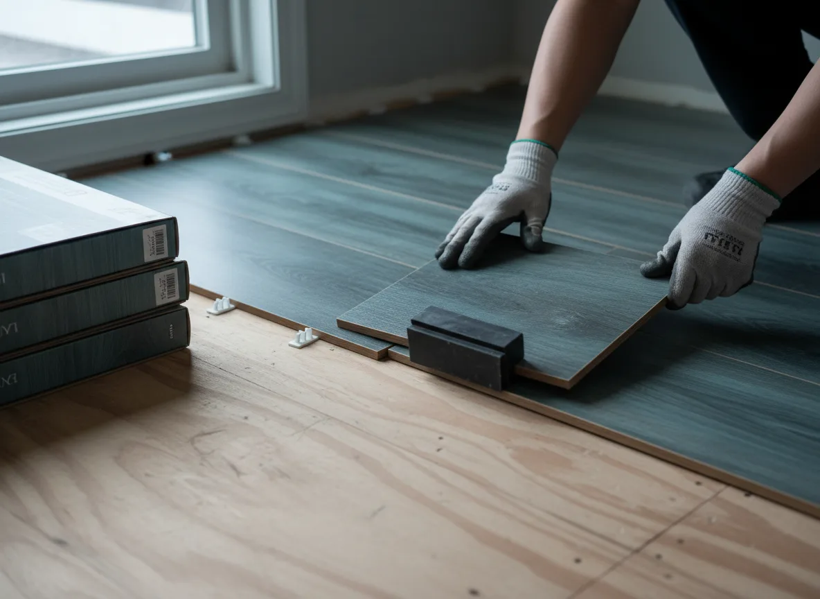 Luxury Vinyl Plank Installation company in Merrifield, MN